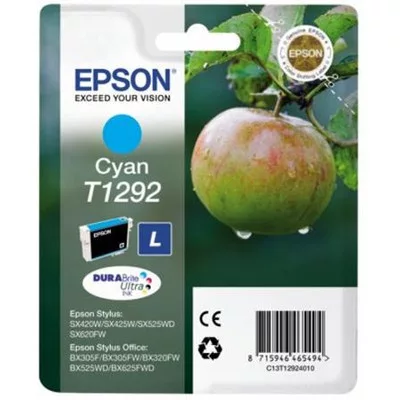 EPSON T1292 cián  EREDETI TINTAPATRON / INK CARTRIDGE C (≈220oldal)