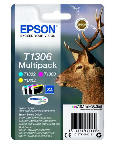 Epson T1306 EREDETI TINTAPATRON Multipack 30,3ml