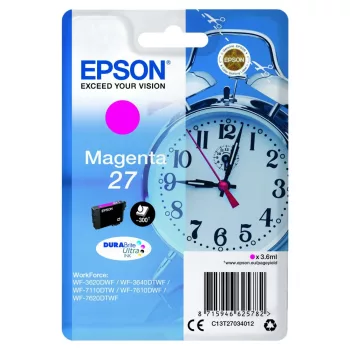   Epson T2703 (Nr. 27) magenta  EREDETI TINTAPATRON (≈300oldal)