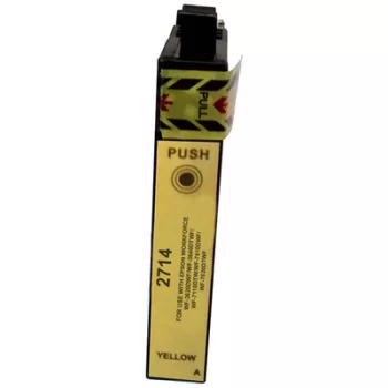   Epson -hoz T2714 (Nr.27XL) sárga utángyártott TINTAPATRON / INK CARTRIDGE, ~1100 oldal