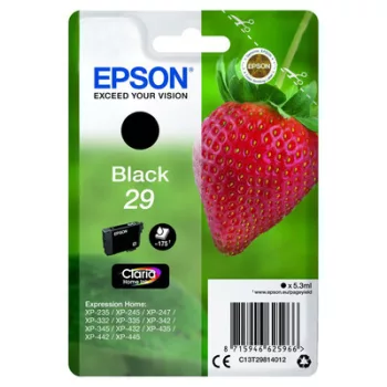   EPSON T2981 EREDETI TINTAPATRON / INK CARTRIDGE FEKETE / BLACK 5,3ml No.29