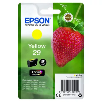   EPSON T2984 EREDETI TINTAPATRON / INK CARTRIDGE SÁRGA / YELLOW 3,2ml No.29