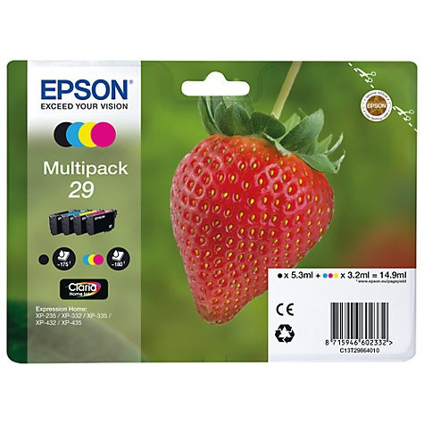Epson T2986 (Nr.29) eredeti tintapatron multipakk 