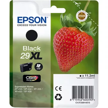   EPSON T2991 (Nr. 29XL) fekete  EREDETI TINTAPATRON / INK CARTRIDGE (~470 oldal)