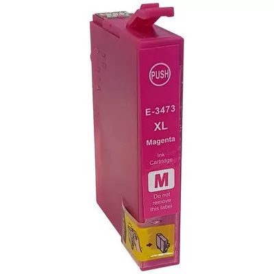 Epson T3473 (Nr. 34XL) utángyártott magenta TINTAPATRON / INK CARTRIDGE (≈950 oldal)