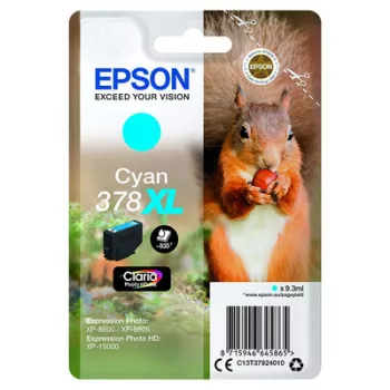   EPSON T3792 (378XL)  cián EREDETI TINTAPATRON / INK CARTRIDGE (~830 oldal)
