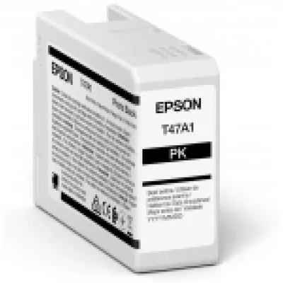EPSON T47A1 EREDETI TINTAPATRON / INK CARTRIDGE Photo FEKETE / BLACK 50 ml