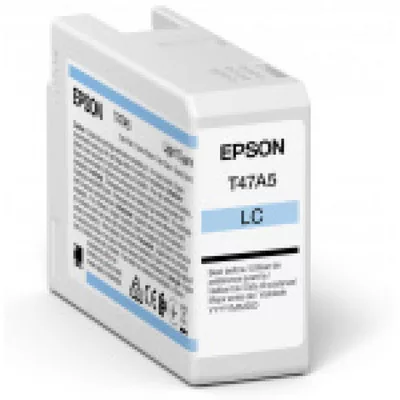 EPSON T47A5 EREDETI TINTAPATRON / INK CARTRIDGE VILÁGOS CIÁN / CYAN 50 ml
