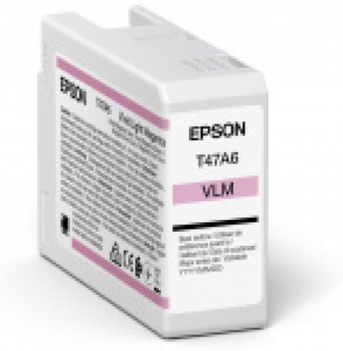 Epson T47A6 EREDETI TINTAPATRON VIVID (ÉLÉNK) VILÁGOS (LIGHT) Magenta 50 ml