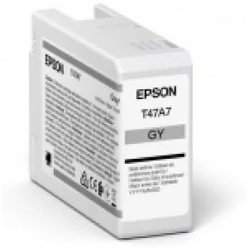 EPSON T47A7 EREDETI TINTAPATRON / INK CARTRIDGE SZÜRKE 50ml