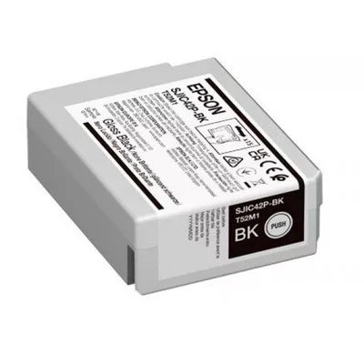 EPSON SJIC42P(BK) C4000 EREDETI TINTAPATRON / INK CARTRIDGE FEKETE / BLACK 50ml
