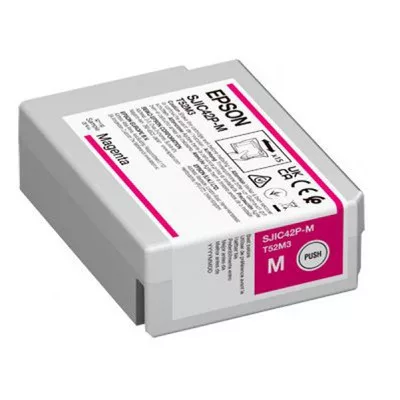 EPSON SJIC42P(M) C4000 EREDETI TINTAPATRON / INK CARTRIDGE Magenta 50ml