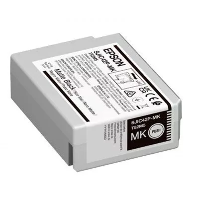 Epson SJIC42P(MK) C4000 Tintapatron Matt fekete 50ml