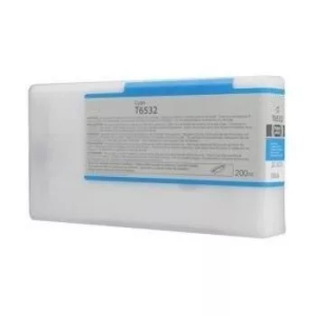   EPSON T6532 EREDETI TINTAPATRON / INK CARTRIDGE CIÁN / CYAN 200ml