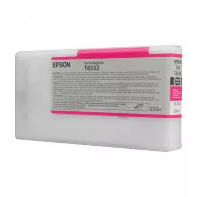 EPSON T6533 EREDETI TINTAPATRON / INK CARTRIDGE Magenta 200ml