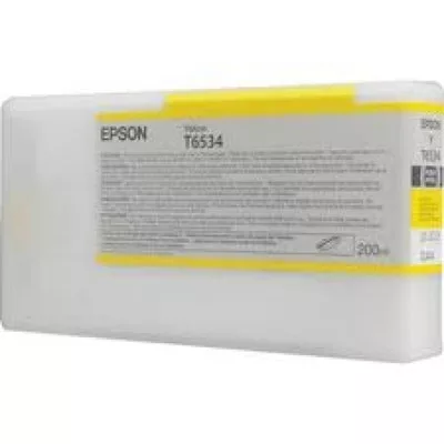 EPSON T6534 EREDETI TINTAPATRON / INK CARTRIDGE SÁRGA / YELLOW 200ml