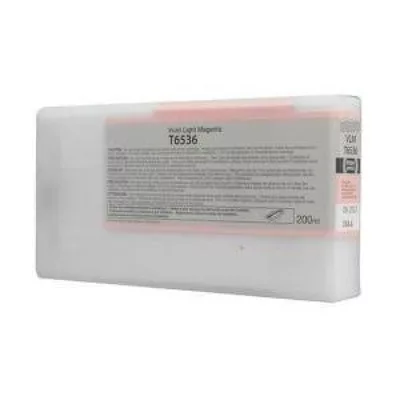 EPSON T6536 EREDETI TINTAPATRON / INK CARTRIDGE VILÁGOS Magenta 200ml