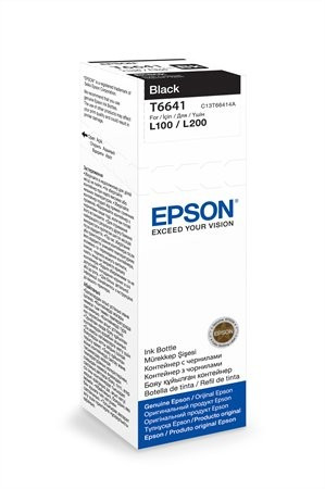 Epson® T6641 fekete tinta L100/L200 (70ml) (T6721) (≈4000oldal)