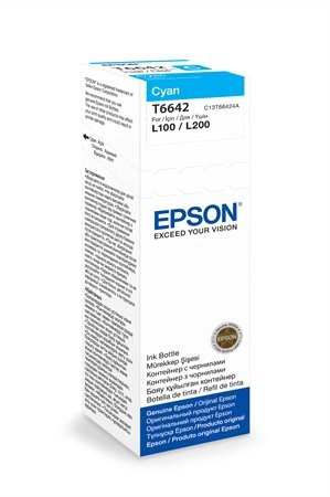 Epson® T6642 ciánkék tinta L100/L200 (70ml) (T6722) (≈6500oldal)