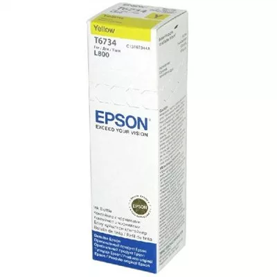 EPSON T6734  sárga tinta L800 (70ml) (≈4000 oldal)