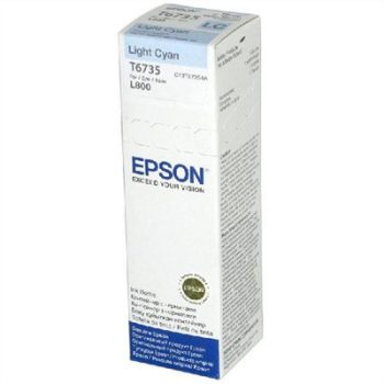   EPSON T6735  világos cián tinta L800 (70ml) (≈4000 oldal)
