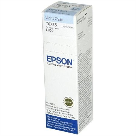 Epson T6735 világos ciánkék tinta L800 (70ml) (≈6500oldal)