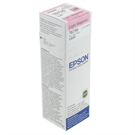 Epson T6736 világos magenta tinta L800 (70ml) (≈6500oldal)