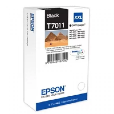 EPSON T7011 EREDETI TINTAPATRON / INK CARTRIDGE FEKETE / BLACK 3.400 oldal kapacitás