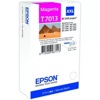   EPSON T7013 M XXL  EREDETI TINTAPATRON / INK CARTRIDGE (magenta) 3400 oldalas! (≈3400oldal)