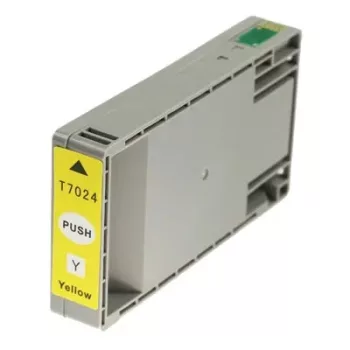   EPSON T7024 UTÁNGYÁRTOTT sárga Tintapatron 40ml (~2000 oldal) T70244010