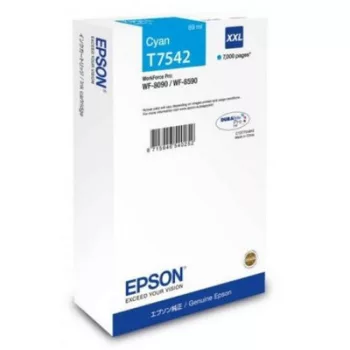   Epson T7542 EREDETI TINTAPATRON / INK CARTRIDGE cián - 7000 oldalas