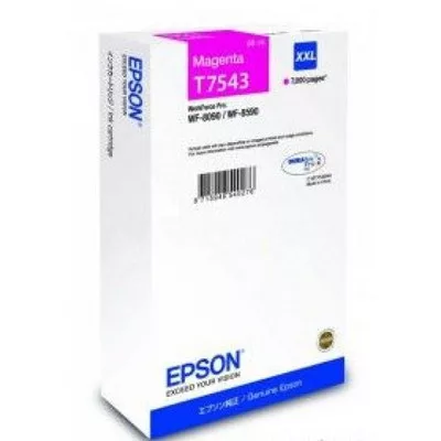 Epson T7543 EREDETI TINTAPATRON / INK CARTRIDGE Magenta  - 7000 oldalas