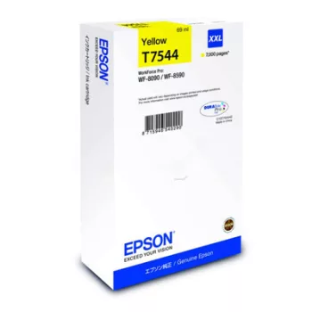   EPSON T7544  sárga EREDETI TINTAPATRON / INK CARTRIDGE,  - 7000 oldalas