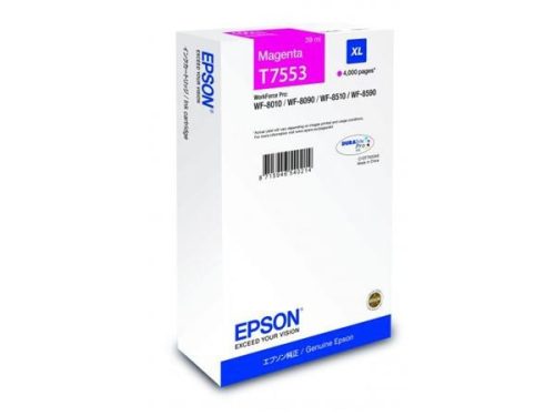 Epson T7553 eredeti magenta tintapatron
