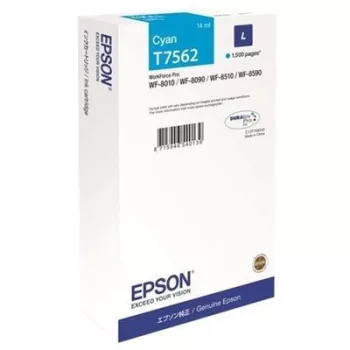   EPSON T7562  cián EREDETI TINTAPATRON / INK CARTRIDGE, ~1500 oldal