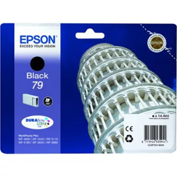   EPSON T7911  fekete  EREDETI TINTAPATRON / INK CARTRIDGE 0.9K (≈900oldal)