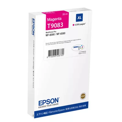 Epson T9083 EREDETI TINTAPATRON / INK CARTRIDGE Magenta 4K 