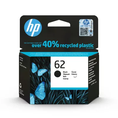 HP Nr.62 (C2P04AE) eredeti fekete TINTAPATRON / INK CARTRIDGE, ~200 oldal
