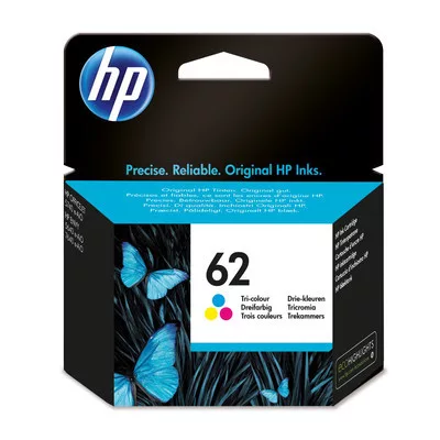 HP Nr.62 (C2P06AE) eredeti színes TINTAPATRON / INK CARTRIDGE, ~165 oldal ( HP62 )