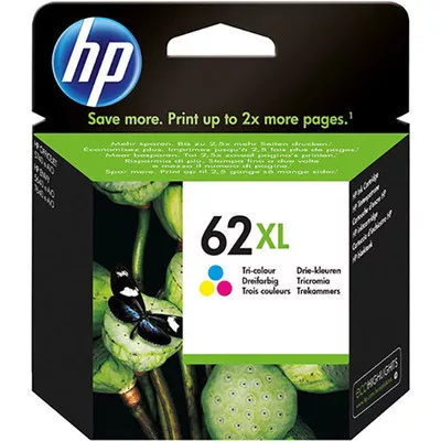 HP Nr.62XL (C2P07AE) eredeti színes TINTAPATRON / INK CARTRIDGE, ~415 oldal