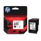HP Nr.651 (C2P10AE) eredeti fekete TINTAPATRON / INK CARTRIDGE, ~600 oldal