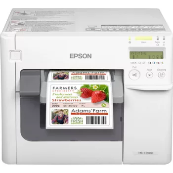   Epson ColorWorks C3500 színes címkenyomtató►(Színes, Tintasugaras, csak nyomtat,  Hálózatos,)