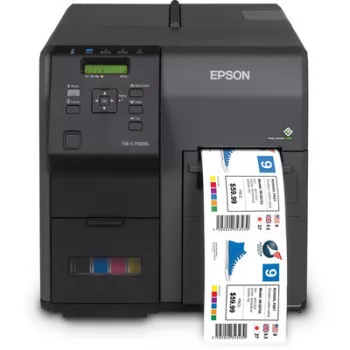   Epson ColorWorks C7500G színes tintasugaras címke nyomtató►(Színes, Tintasugaras, csak nyomtat,  Hálózatos,)