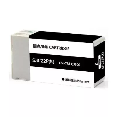 Utángyártott Epson C3500 Tintapatron fekete 32,6ml