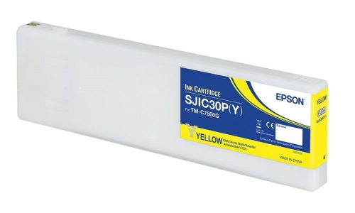 Epson SJIC30P(Y) C7500g EREDETI TINTAPATRON SÁRGA 294,3ml