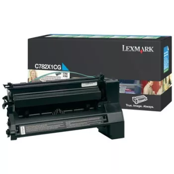   Lexmark C782/X782e Extra High Return Toner Cyan 15K (Eredeti) C782X1CG ► Legális! ◄