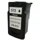 Canon -hoz PG-512 fekete utángyártott TINTAPATRON / INK CARTRIDGE, ~400 oldal (pg512)