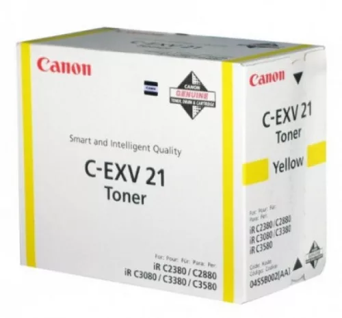 Canon C-EXV21 Toner sárga 14.000 oldal kapacitás