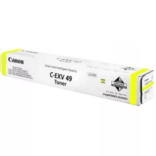 Canon C-EXV49 EREDETI TONER SÁRGA 19.000 oldal kapacitás