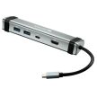 USB elosztó-HUB/dokkoló, USB-C/USB 3.0/HDMI, CANYON "DS-3"